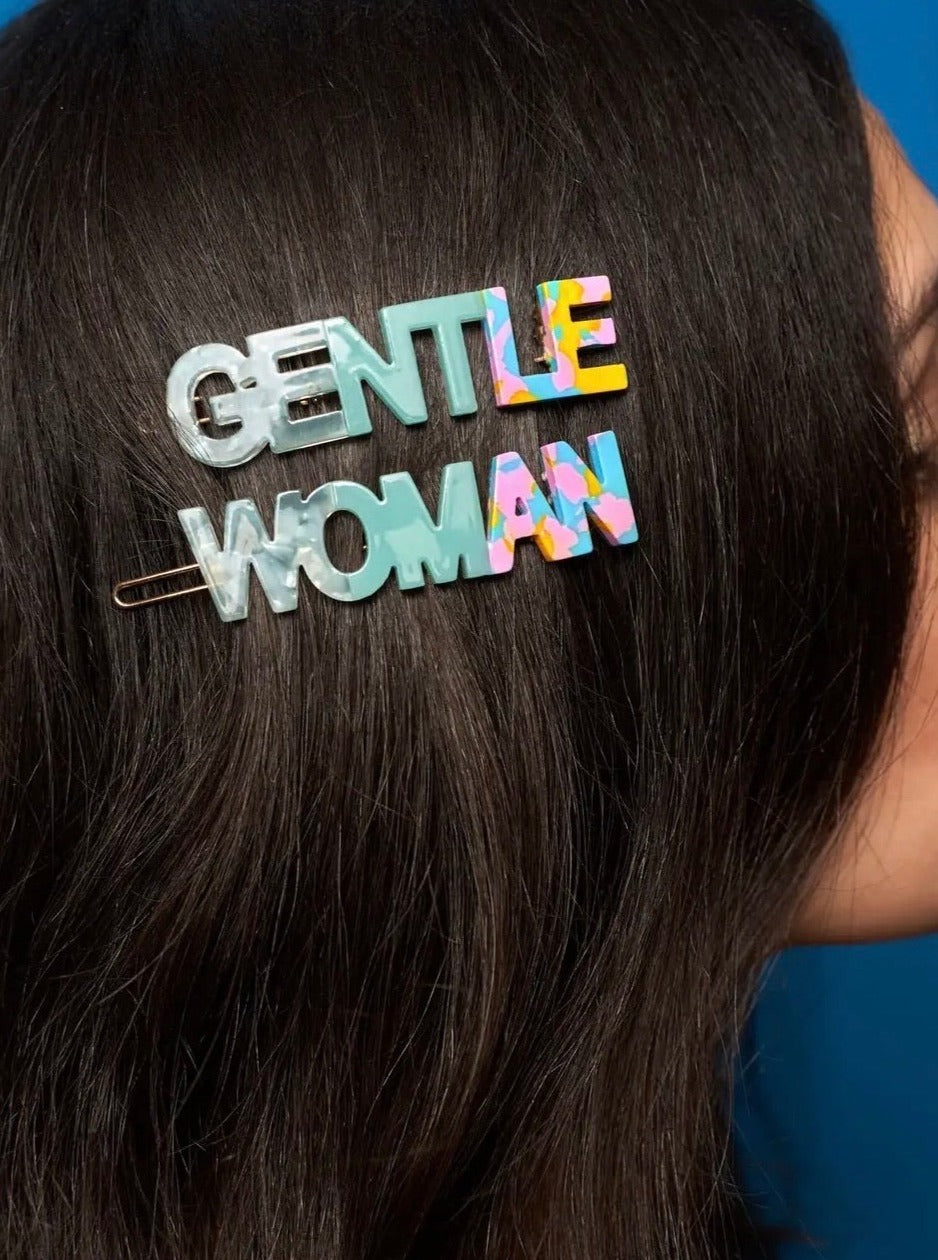Gentle Woman Hair Clip Set