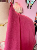 Pink Wool Swing Coat