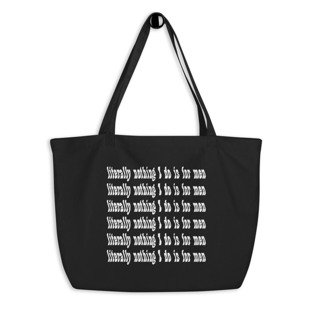 Literally Nothing XL Tote - Black